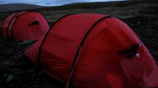 Hilleberg Tents in Heavy Storm  Nammatj  Nammatj GT  Swedish Mountains [upl. by Grosz168]