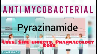 Pyrazinamide Anti TB PharmacologyPharmacist Basit Ali foryou viral for [upl. by Hakkeber671]