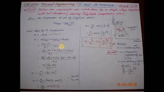 Expression for work done by compressor during polytropic Expansion  M 408  TE in Tamil [upl. by Lacombe151]