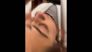 Beginning Lash Tech Journey Client 2 newlashtech eyelashextensions beautysalon minkeyelashes [upl. by Atirehgram653]