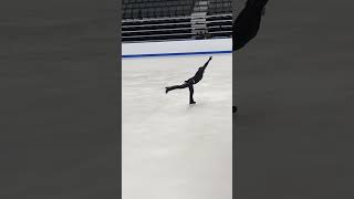 luc economides free skate  cranberry cup 2024 [upl. by Starr758]