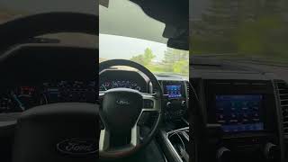 EGR Delete 67 Powerstroke Ford F450 Dually 60120mph run [upl. by Rodmun401]