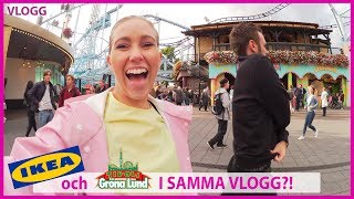 IKEA och Gröna Lund i samma vlogg OJA [upl. by Ziguard308]