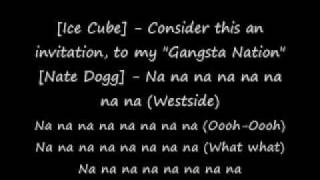 Gangsta Nation Lyrics [upl. by Fenner950]