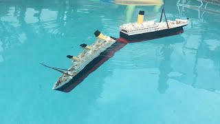 Titanic Revell 1570 sinking model  Demo amp Explained Video 2 Titanic Submersible Model CUSTOM [upl. by Glenna909]