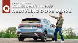 Compatta fuori ENORME dentro ma COME fa  PREGI e DIFETTI della VOLKSWAGEN TCross 2024 [upl. by Arza]