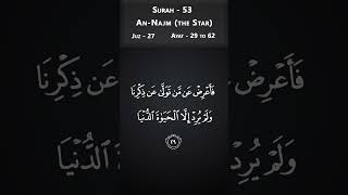 Surah 53 AnNajm The Star Urdu [upl. by Anahsohs]