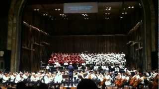 Carmina Burana quotFortuna Imperatrix Mundiquot Orquesta Sinfónica Nacional de México  2013 [upl. by Ahsimet]