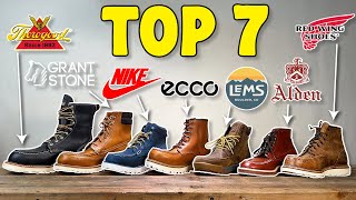 Top 7 moc toe boots ranked best to worst [upl. by Ynohtn689]