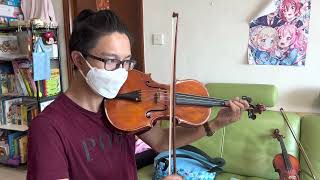 ABRSM Grade 4 viola A6 Rondeau by Mouret [upl. by Asihtal]