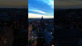 Gliding through Leeds UK Leeds dronefootage4k uktravel leedscity [upl. by Albie]