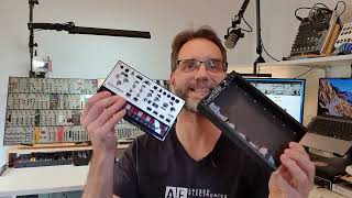 AE Modular  Mini Synth Systeme mit VCASE7 [upl. by Jacquie408]