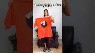 Trendy Oversized Tshirt Haul viral meeshohaul meesho budgetfriendly shorts tshirt haul fy [upl. by Roswell]