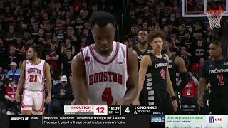 Cincinnati vs Houston  2024210  NCAAB Game [upl. by Uttasta]