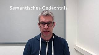 Langzeitgedächtnis semantisches und episodisches Gedächtnis [upl. by Heins113]