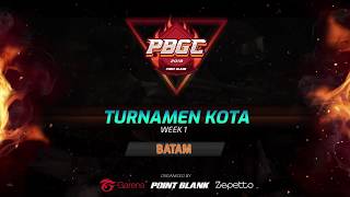 Final Match PBGC 2018 Week 1  Batam [upl. by Garges]