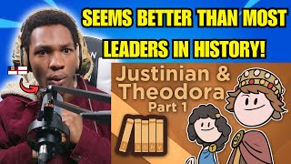 History buff reacts to Byzantine Empire Justinian and Theodora From Swineherd to Emperor part 1 [upl. by Monaco]