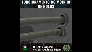 383 FUNCIONAMENTO DO MOINHO DE ROLOS [upl. by Buck248]