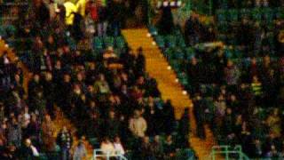 celtic vs hapoel tel aviv half time banners [upl. by Clemen]