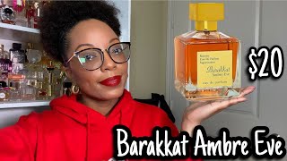 Barakkat Ambre Eve  Perfume Collection [upl. by Zere802]