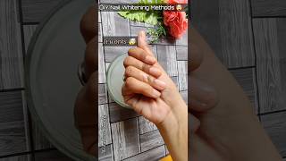 How to Whiten your Nails at Home shorts [upl. by Lauhsoj]