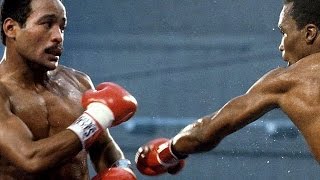 Sugar Ray Leonard vs Wilfred Benitez Highlights [upl. by Ashling]