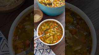 Chicken and Vegetable Pasta Soup [upl. by Fital]