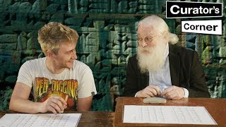 Irving Finkel teaches how to write cuneiform I Curators Corner S4 Ep9 CuratorsCorner [upl. by Yebloc590]