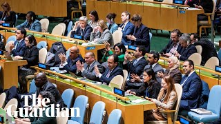 UN general assembly votes overwhelmingly in favour of humanitarian ceasefire in Gaza [upl. by Ammej]