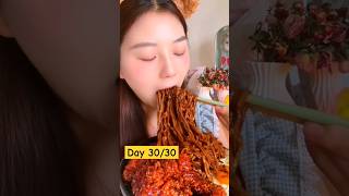 RAMEN CHALLENGE 🍜😋 Day 3030 shorts ramen noodles challengeyoutubeshorts viralvideotrending [upl. by Adnaloy996]