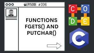 Functions fgets and putchar  Ep 336  C Programming Language [upl. by Areic]