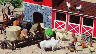 Fun Farm Barnyard Animal Figurines [upl. by Waddington807]