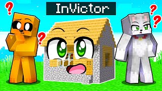 Nadie ME ENCUENTRA TRANSFORMADO en CASA en Minecraft 🏠😱 [upl. by Schreibman]