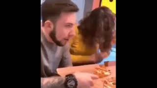 شوفوا قلبي الجامد متكتف 🍕🍕 😁🤣😂 Albi El Gamed  Yahia Alaa [upl. by Alrahs]