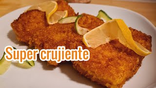 PESCADO EMPANIZADO CON CORN FLAKES  CRUJIENTE Y RICO [upl. by Jew]