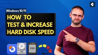 How To Test and Increase Hard Disk Speed on Windows 1011  All Methods Included [upl. by Taran]