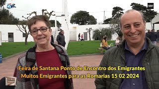 Feira de Santana Ponto Encontro dos Emigrantes Hoje Muitos Emigrantes para as Romarias 15 02 2024 [upl. by Ahsenik]