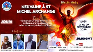 NEUVAINE A SAINT MICHEL ARCHANGE 2024 Jour1 Se libérer de la sorcellerie inconsciente [upl. by Tur]