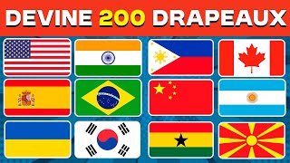 🚩 Devine les DRAPEAUX du Monde Quiz 🌍  De Facile à Très Difficile [upl. by Leffen]