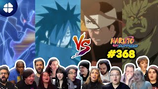 Hashirama VS Madara First Battle MEGA Reaction Mashup  Shippuden Ep 368 [upl. by Diarmit771]