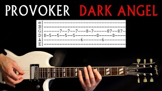 Provoker Dark Angel Guitar Lesson  Guitar Tab  Guitar Tabs  Guitar Chords  Guitar Cover [upl. by Gudrin]