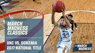 North Carolina vs Gonzaga 2017 National Championship  FULL GAME [upl. by Eirak42]