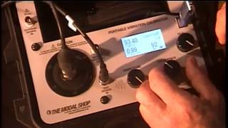 9110D Portable Vibration Calibrator [upl. by Crescentia]