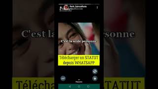 WHATSAPP  Télécharger les STATUTS Sans Application [upl. by Annelise]