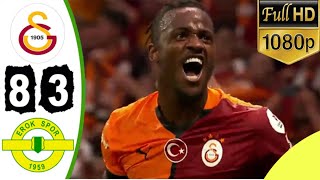 Galatasaray 83 Erokspor Maç Özeti galatasaray maçözeti istanbul florya [upl. by Kraul]