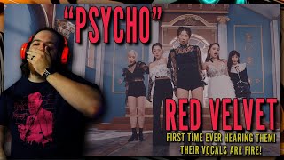 Red Velvet Reaction  Psycho  These VOCALS are FIRE PRODUCERS REACT ARCHIVE [upl. by Ennoval]