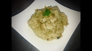 Risotto aux champignons au thermomix rapide [upl. by Annav]