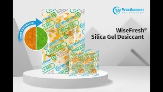 WiseFresh™ Silica Gel Desiccant [upl. by Nibroc]