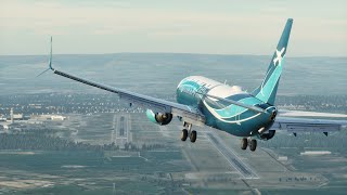 Sidestep Approach Tutorial by a Real 737 Pilot  ZIBO MOD 737  XPlane 12 [upl. by Koblas]