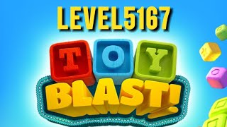 TOY BLAST LEVEL 5167 TOTAL GAMING VIRAL VIDEO [upl. by Modestine]